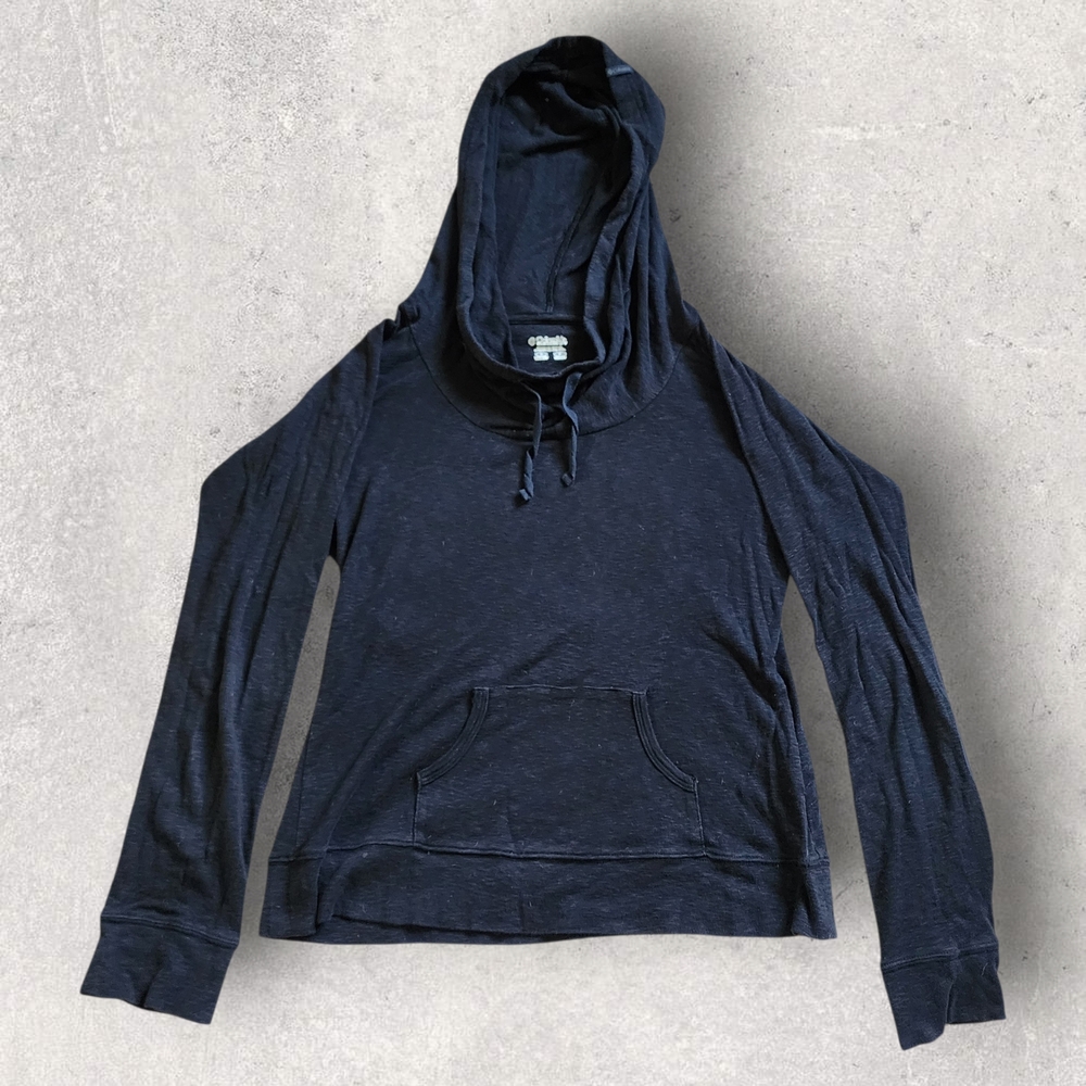 Columbia Black Light Weight Pull Over Hoodie